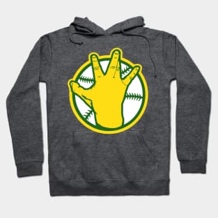 Oakland A's Westside Hand Sign Design Hoodie